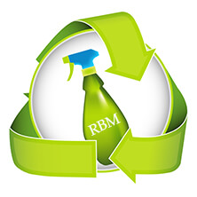 recycle green cleaning graphic