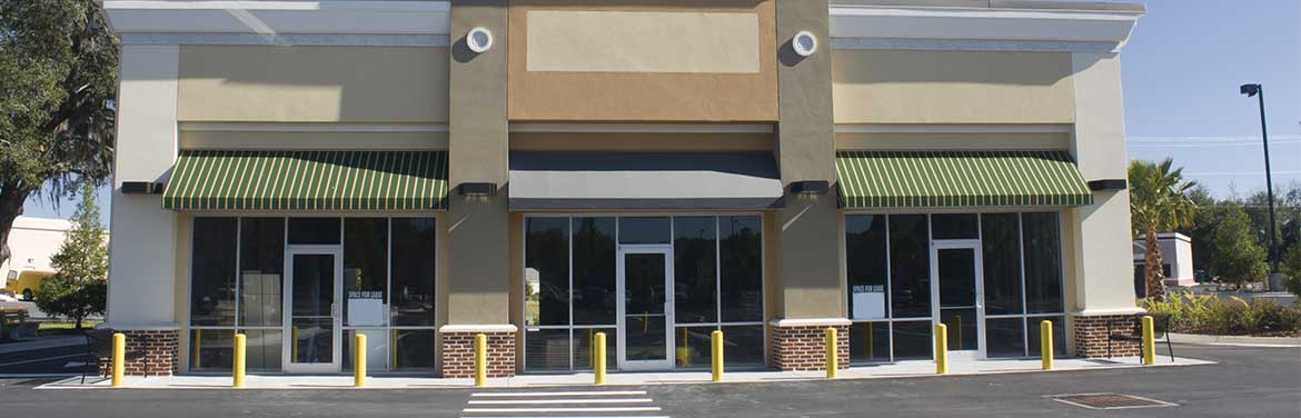 exterior retail building
