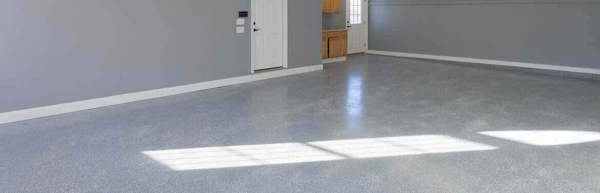 clean concrete flooring
